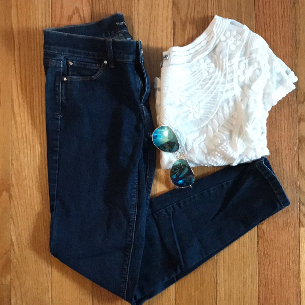 White House Black Market skinny jeans